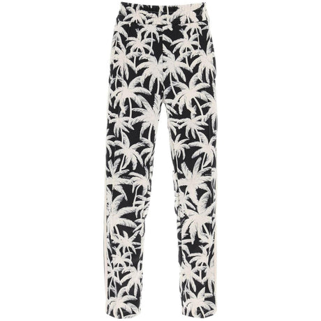 Joggers With Palms Print PALM ANGELS JOHN JULIA.