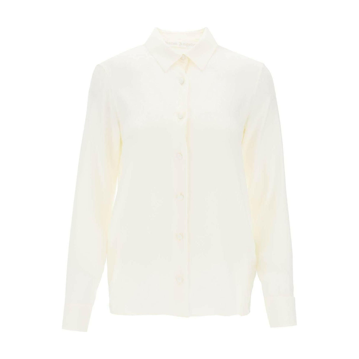 Monogram Satin Shirt PALM ANGELS JOHN JULIA.