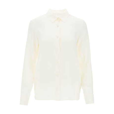 Monogram Satin Shirt PALM ANGELS JOHN JULIA.