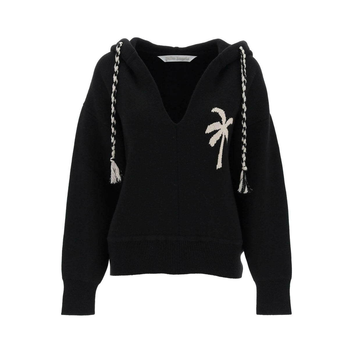 Palm Knitted Hoodie PALM ANGELS JOHN JULIA.