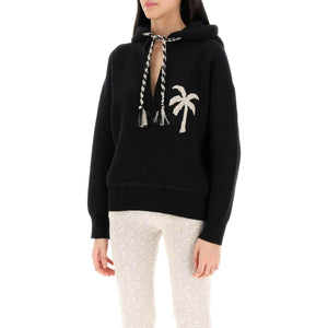 Palm Knitted Hoodie PALM ANGELS JOHN JULIA.