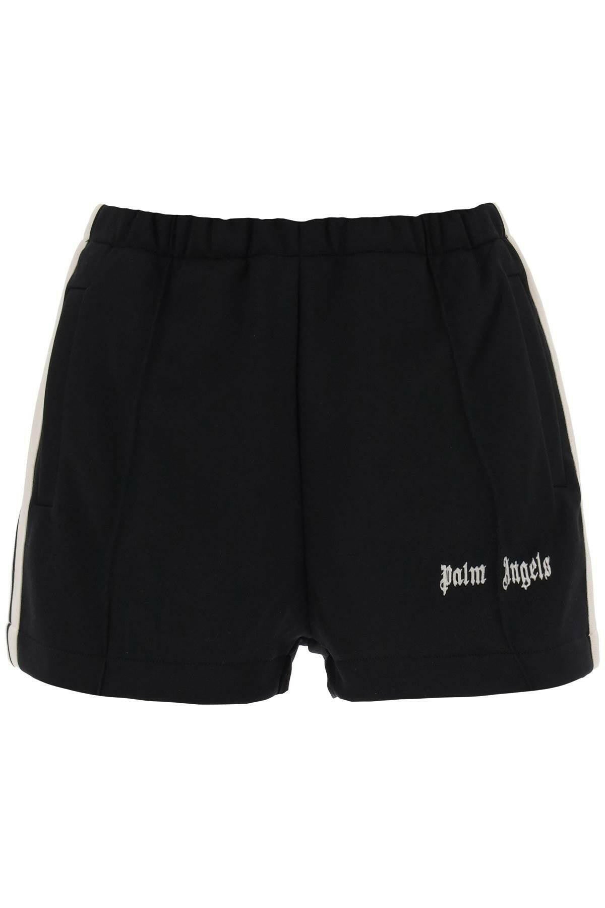 Palm Angels Track Shorts With Contrast Bands - JOHN JULIA