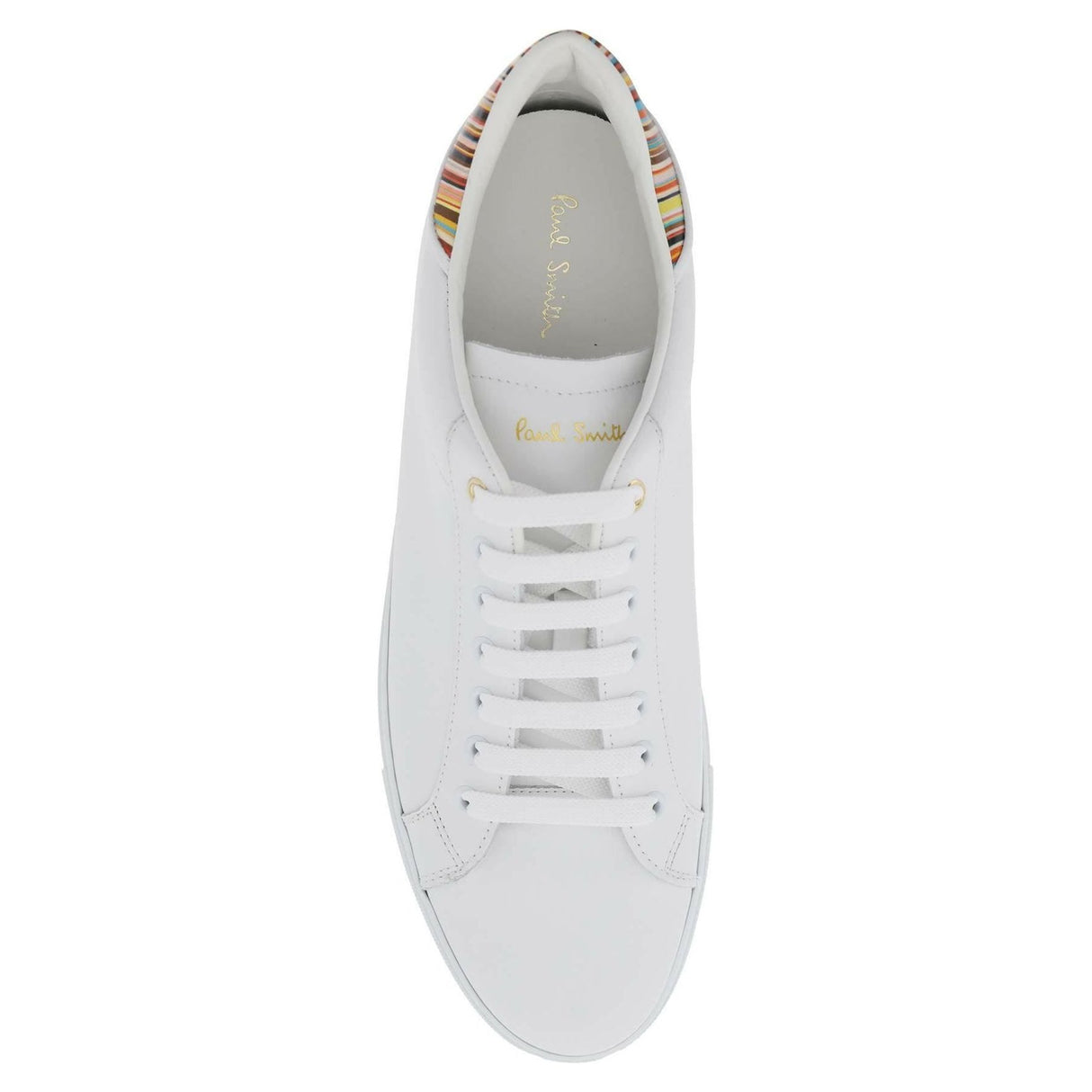 White Beck Leather Sneakers PAUL SMITH JOHN JULIA.