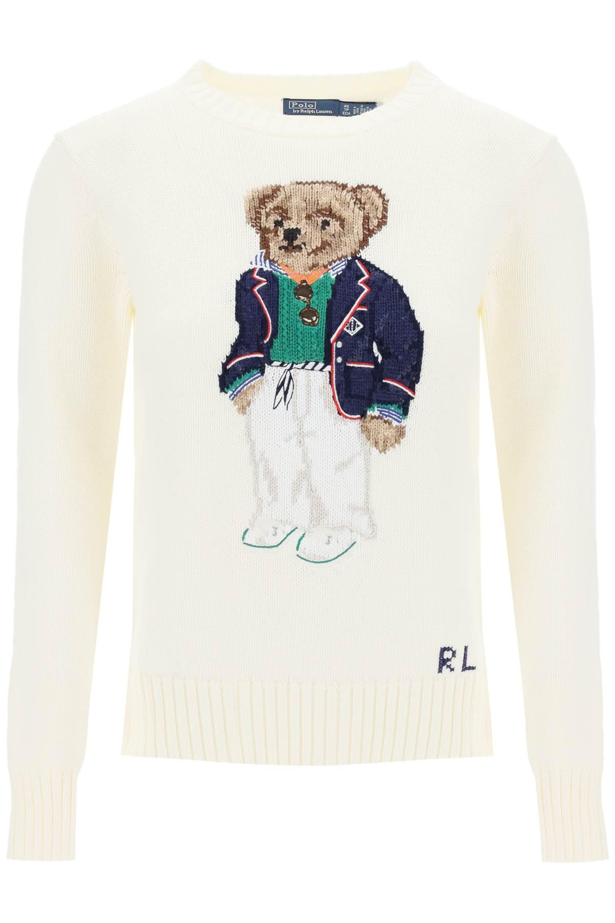 Polo Ralph Lauren Intarsia Polo Bear Sweater - JOHN JULIA