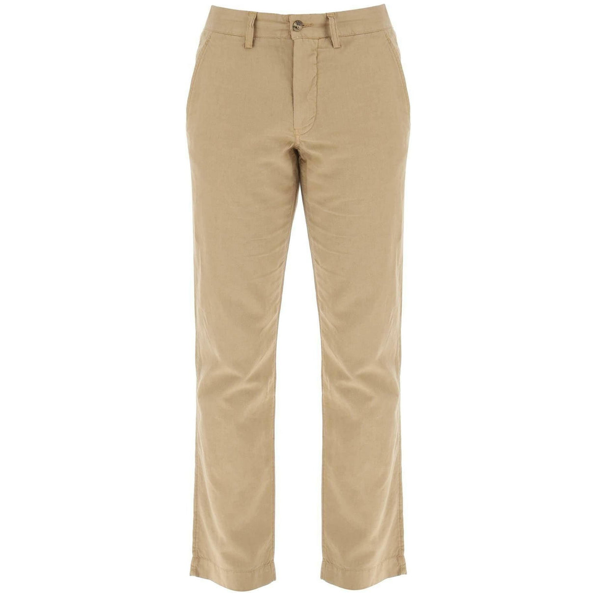 Linen and Cotton Trousers POLO RALPH LAUREN JOHN JULIA.