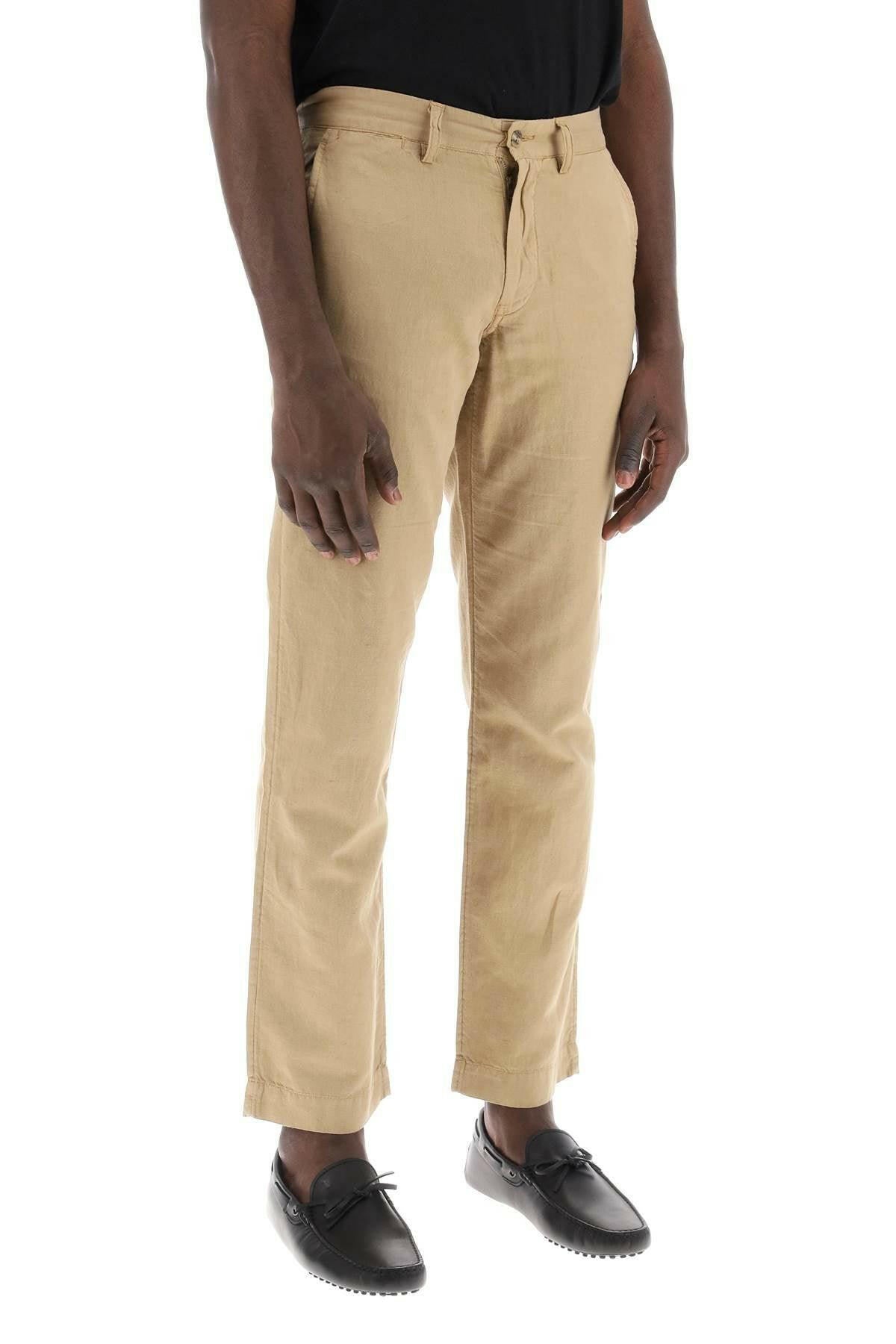 Polo Ralph Lauren Linen and Cotton Trousers - JOHN JULIA