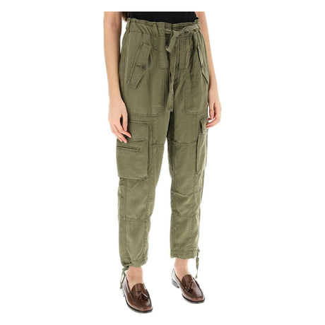 Lyocell Drawstring Cargo Pants POLO RALPH LAUREN JOHN JULIA.