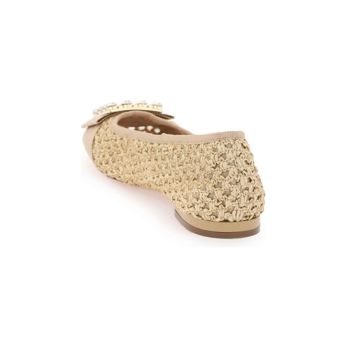 Tres Vivier Raffia Strass Ballerinas ROGER VIVIER JOHN JULIA.