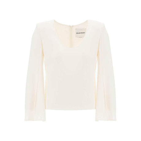 Cady Top With Flared Sleeve ROLAND MOURET JOHN JULIA.