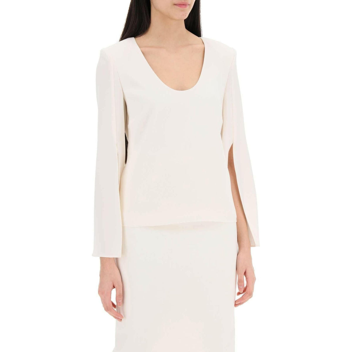 Cady Top With Flared Sleeve ROLAND MOURET JOHN JULIA.