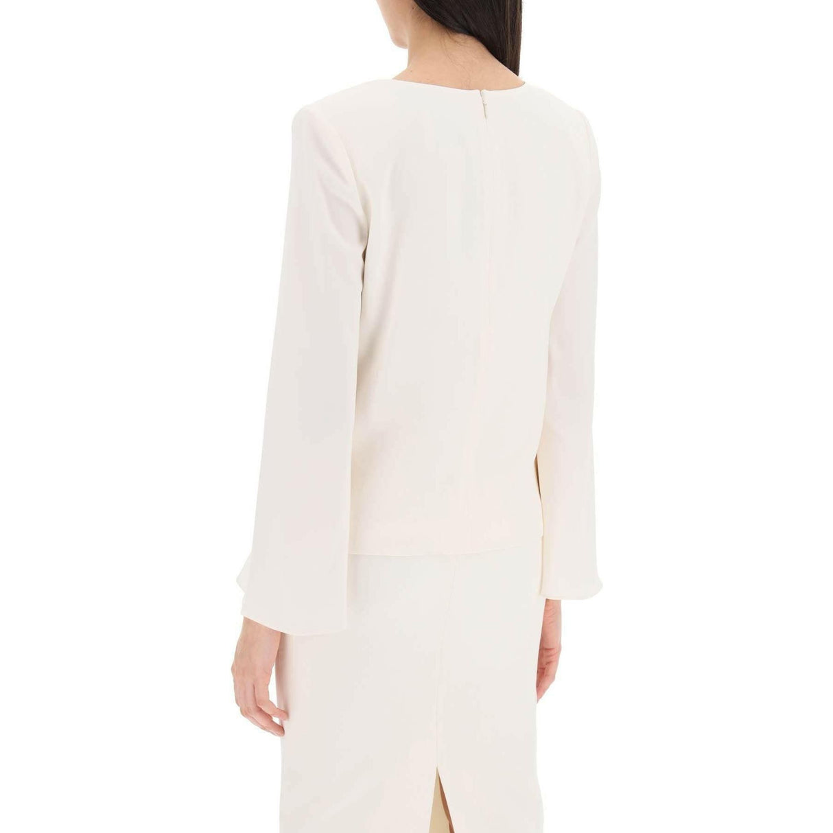 Cady Top With Flared Sleeve ROLAND MOURET JOHN JULIA.