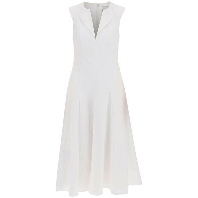 Cotton Poplin Midi Dress ROLAND MOURET JOHN JULIA.