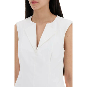 Cotton Poplin Midi Dress ROLAND MOURET JOHN JULIA.