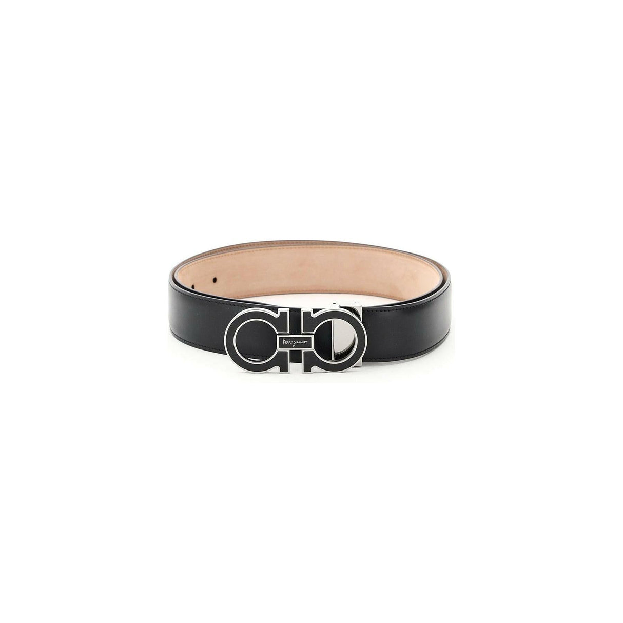 Gancini Leather Belt FERRAGAMO JOHN JULIA.