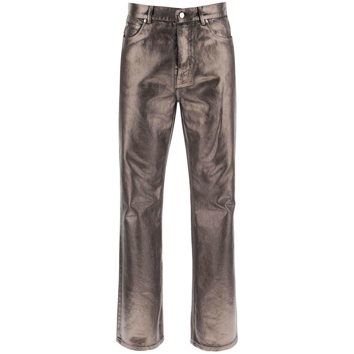 Metallic Denim Jeans FERRAGAMO JOHN JULIA.