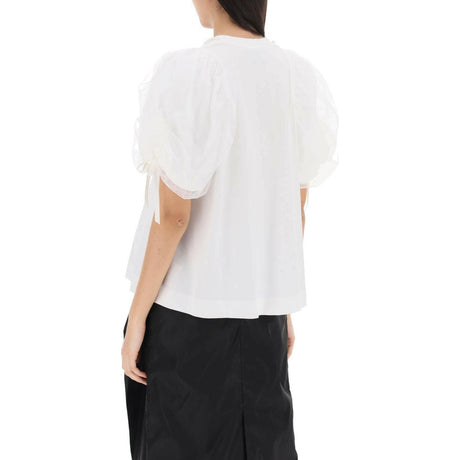 Puff Sleeves T-Shirt SIMONE ROCHA JOHN JULIA.