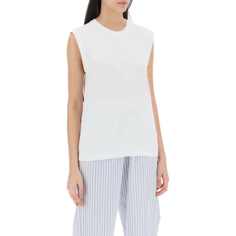 Sleeveless Organic Cotton Top SKALL STUDIO JOHN JULIA.