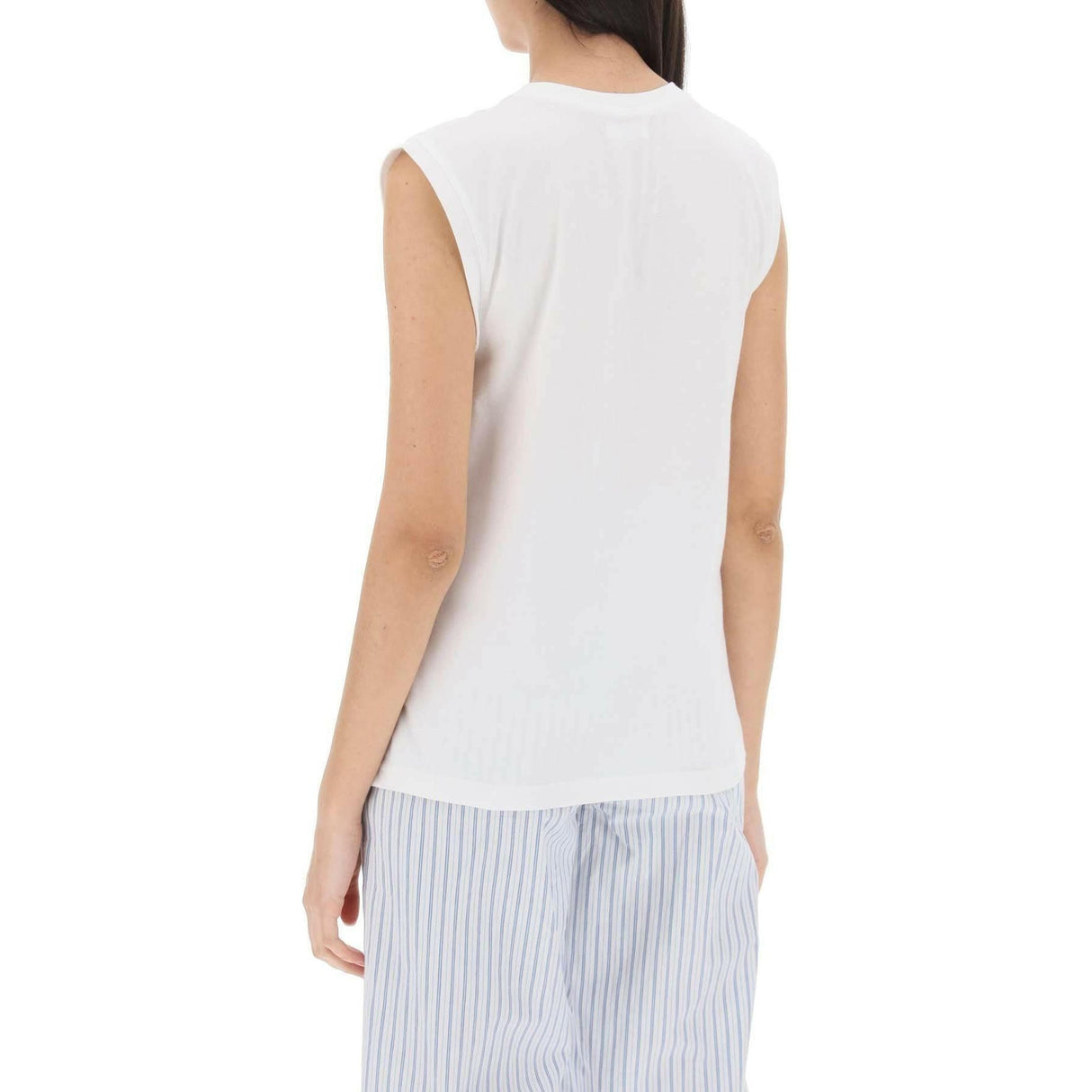 Sleeveless Organic Cotton Top SKALL STUDIO JOHN JULIA.