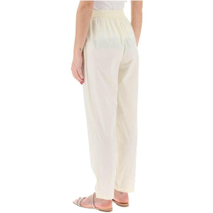 Yellow Organic Cotton Edgar Pants SKALL STUDIO JOHN JULIA.