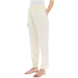 Yellow Organic Cotton Edgar Pants SKALL STUDIO JOHN JULIA.