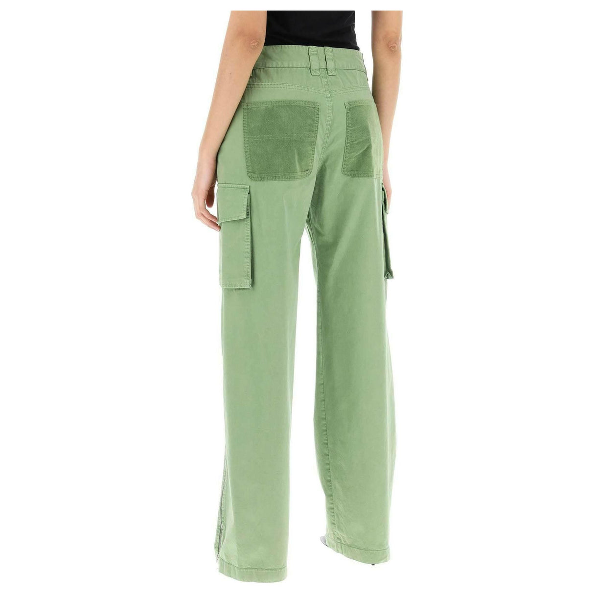 Organic Cotton Cargo Pants STELLA MCCARTNEY JOHN JULIA.