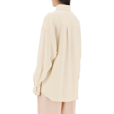 Oversized Shirt In Crepe Jersey STELLA MCCARTNEY JOHN JULIA.