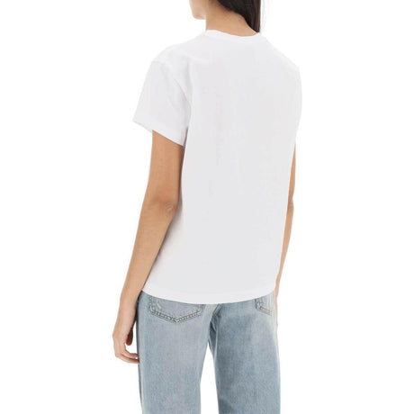 T-Shirt With Embroidered Signature STELLA MCCARTNEY JOHN JULIA.