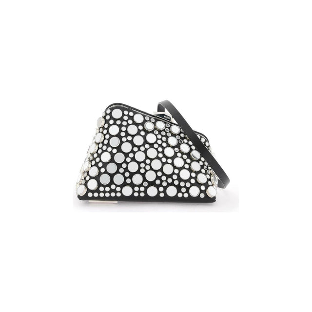 Mini Midnight Clutch With Mirrored Studs THE ATTICO JOHN JULIA.