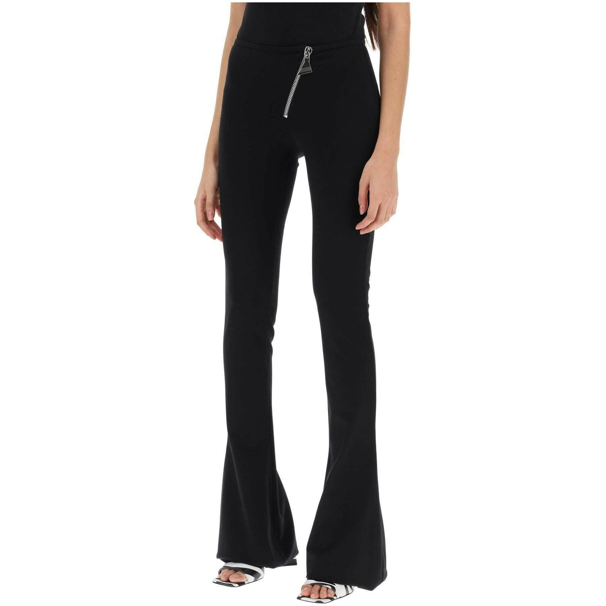 Bootcut Pants With Slanted Zipper THE ATTICO JOHN JULIA.