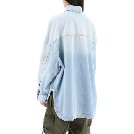 Oversized Denim Overshirt THE ATTICO JOHN JULIA.