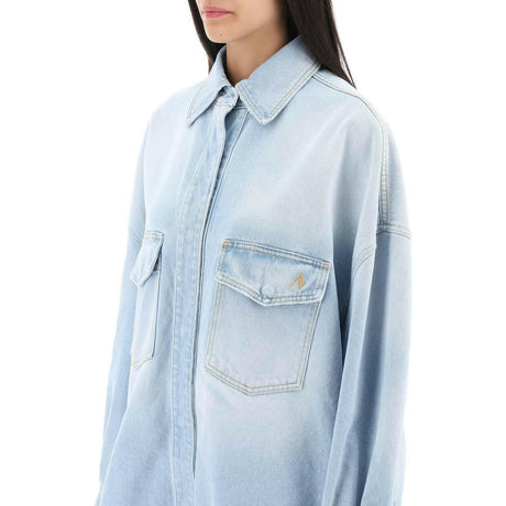 Oversized Denim Overshirt THE ATTICO JOHN JULIA.