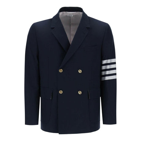 4-Bar Double Breasted Jacket THOM BROWNE JOHN JULIA.