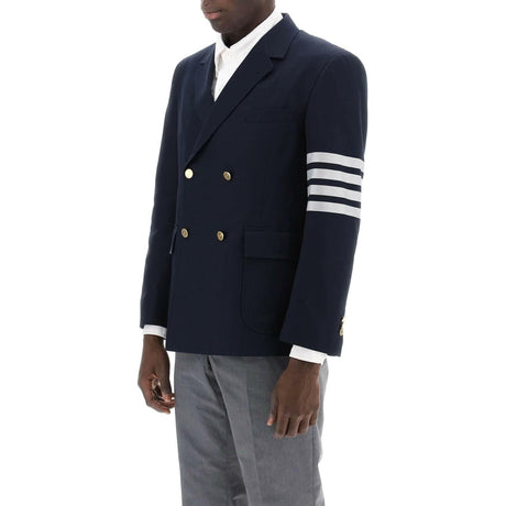 4-Bar Double Breasted Jacket THOM BROWNE JOHN JULIA.