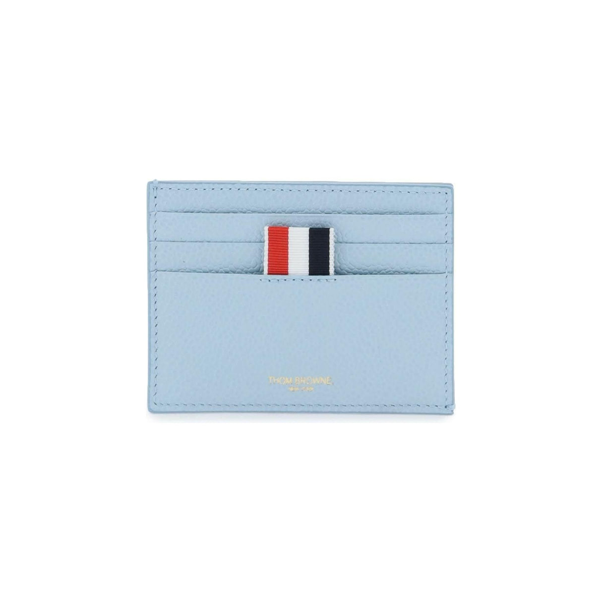 4-Bar Leather Card Holder THOM BROWNE JOHN JULIA.