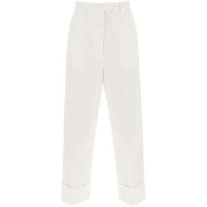 Cropped Wide Leg Jeans THOM BROWNE JOHN JULIA.