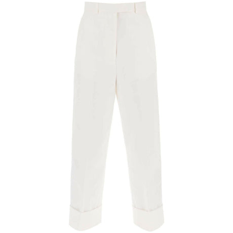 Cropped Wide Leg Jeans THOM BROWNE JOHN JULIA.