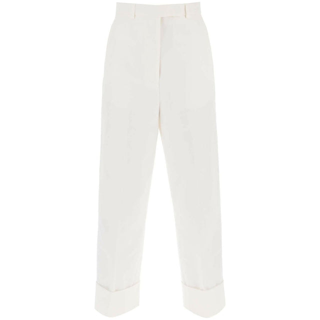 Cropped Wide Leg Jeans THOM BROWNE JOHN JULIA.