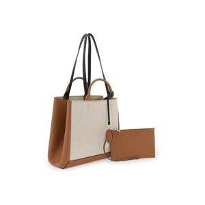 Canvas & Leather Tote Bag TOD'S JOHN JULIA.