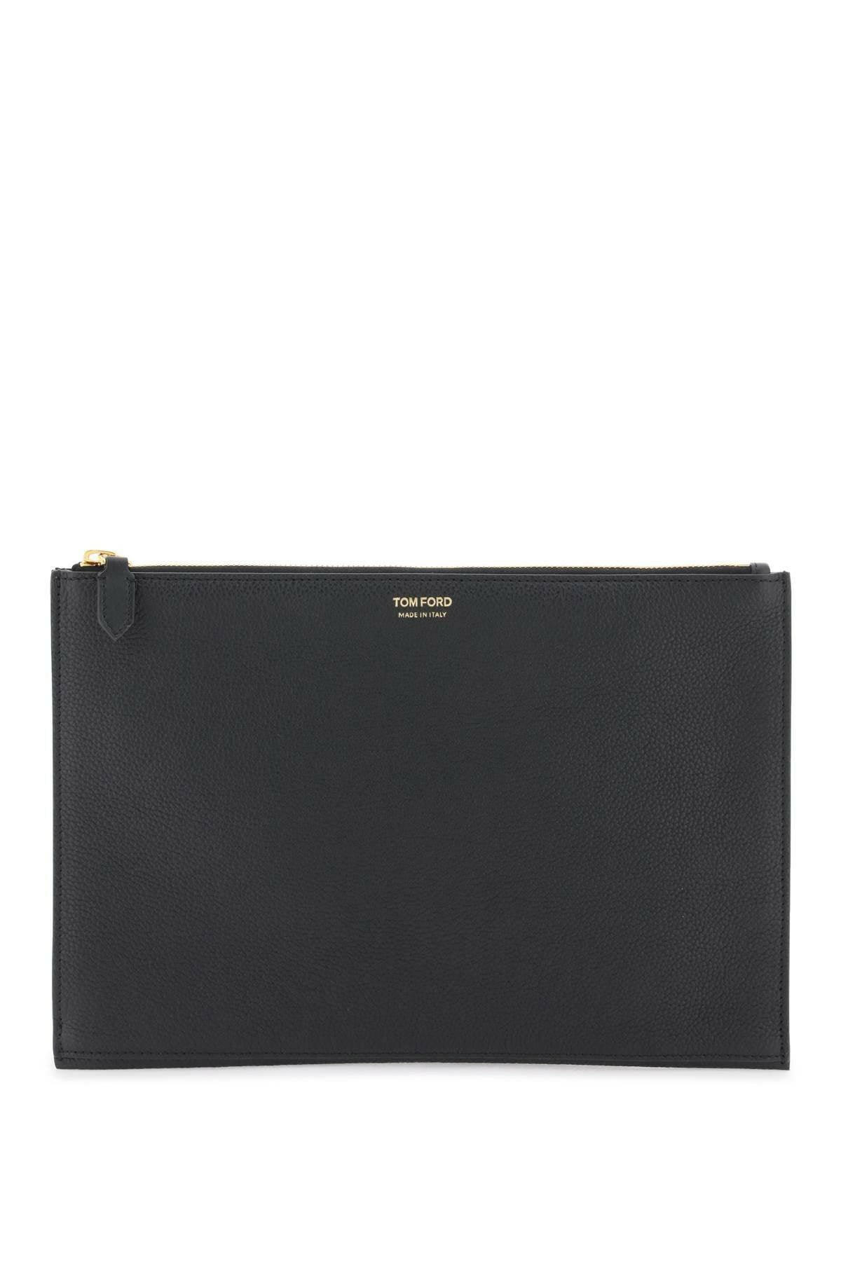 Tom Ford Grained Leather Pouch - JOHN JULIA