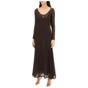 Scoop-Neck Lurex Open-Knit Dress TOM FORD JOHN JULIA.