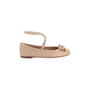 Ballerina Rockstud In Nappa VALENTINO GARAVANI JOHN JULIA.