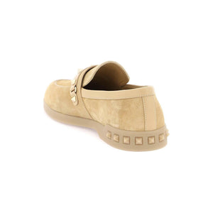 Leisure Flow Split Leather Loafers VALENTINO GARAVANI JOHN JULIA.