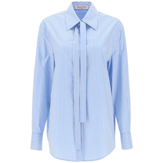 Striped Poplin Shirt VALENTINO GARAVANI JOHN JULIA.