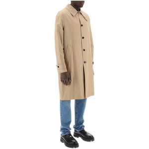 Barocco Panelled Gabardine Trench Coat VERSACE JOHN JULIA.