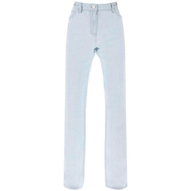 Light Blue Medusa '95 Cotton Jeans VERSACE JOHN JULIA.