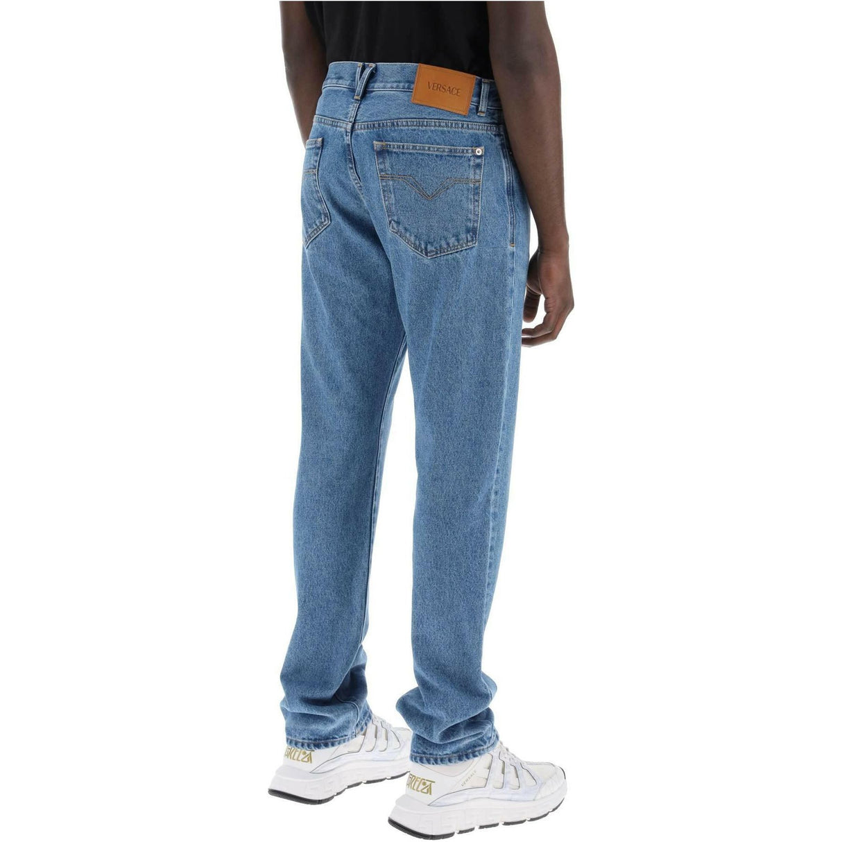 Medusa Biggie Regular Fit Jeans VERSACE JOHN JULIA.