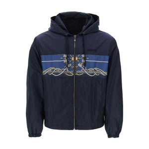 Nautical Windbreaker Jacket VERSACE JOHN JULIA.