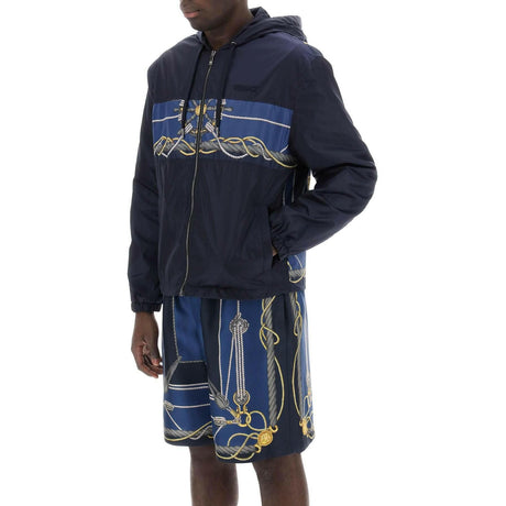 Nautical Windbreaker Jacket VERSACE JOHN JULIA.