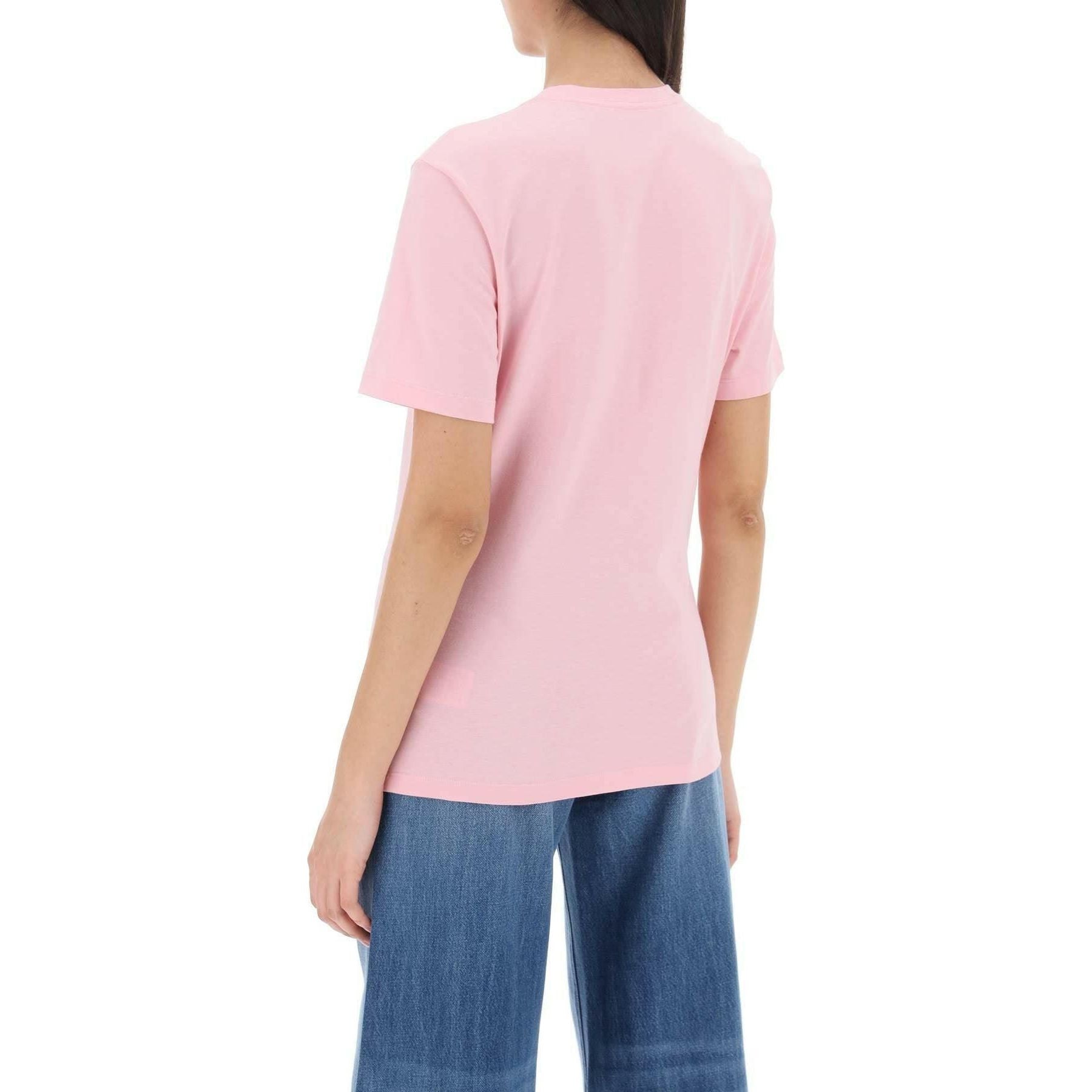 Pink 1978 Re-Edition Cotton T-Shirt VERSACE JOHN JULIA.