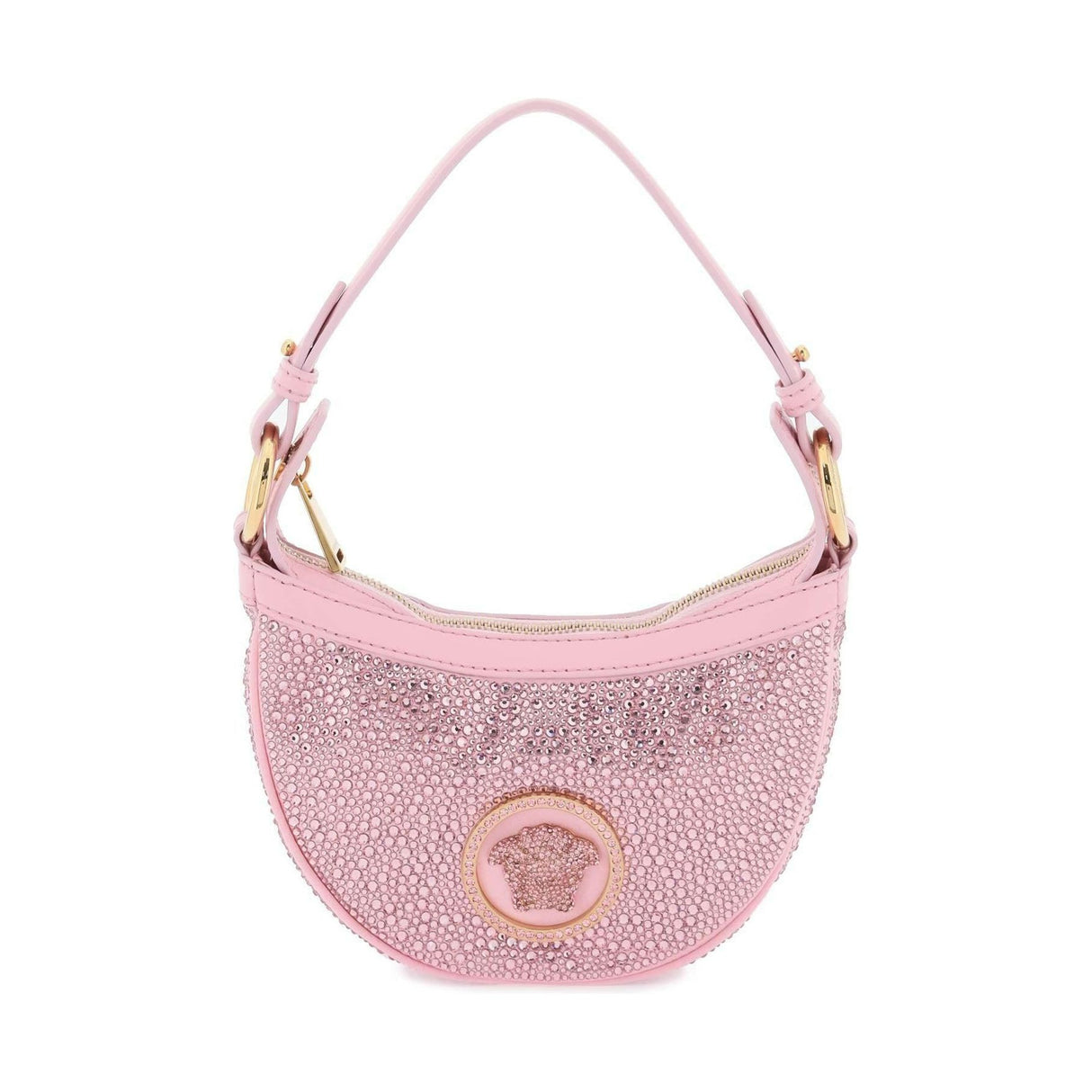 Repeat Mini Hobo Bag With Crystals VERSACE JOHN JULIA.